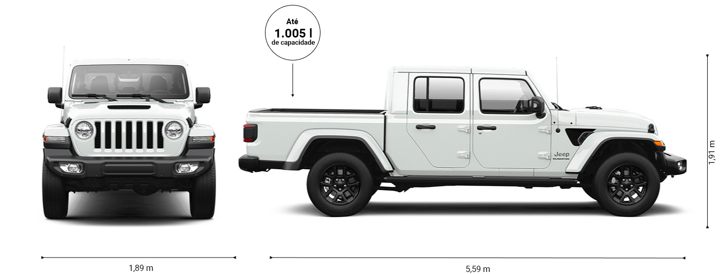 Nova Jeep® Gladiator, a inovadora pick-up entre tradição e futuro, Jeep